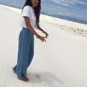 Free people wide leg pant